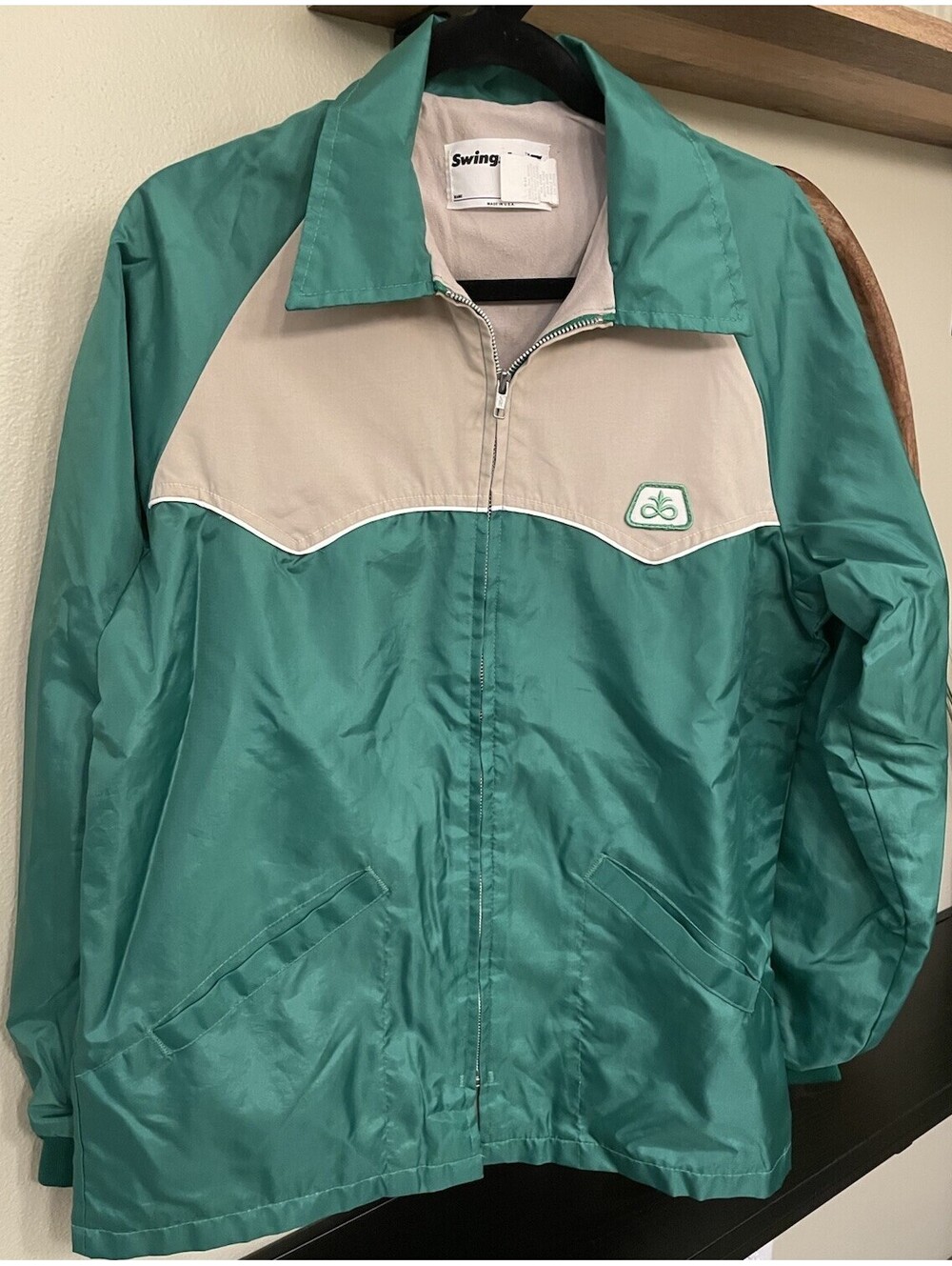 Vintage 1970s Swingster Pioneer Seeds Jacket Size Medium